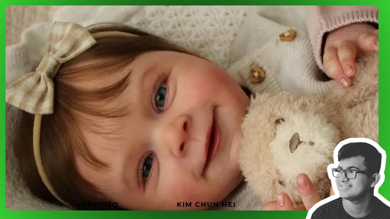 bebê reborn silicone sólido