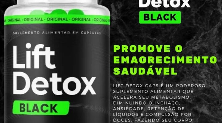 Qual a composição nutricional do Lift Detox Black? 