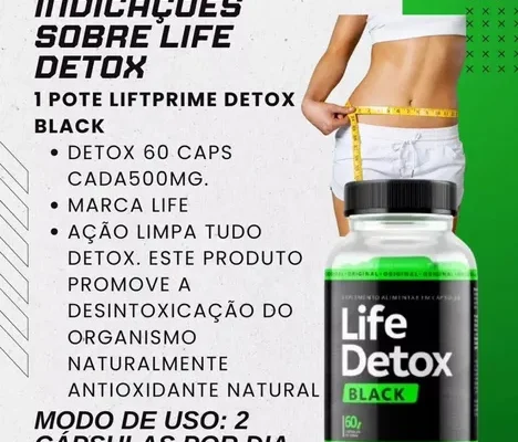Lift Detox Black possui comprovação científica? 
