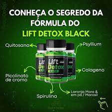 Como o Lift Detox Black atua na limpeza do fígado? 