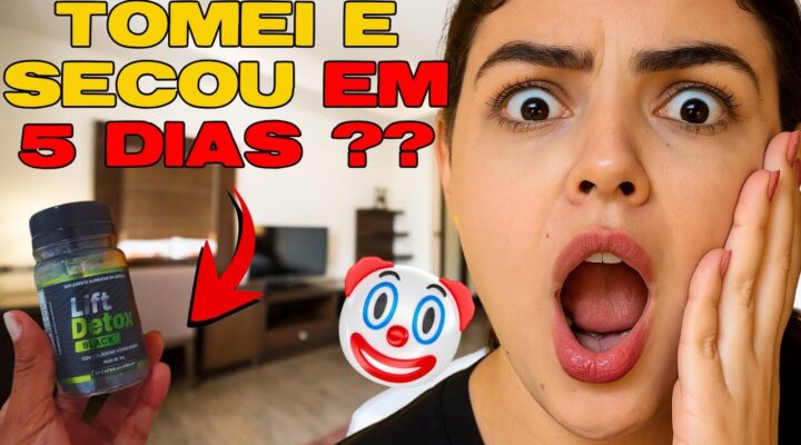 TOMEI O LIFT DETOX BLACK E TOMEI POR 3 MESES ⚠️VEJA O RESULTADO⚠️ LIFT DETOX BLACK QUEIMA GORDURA?