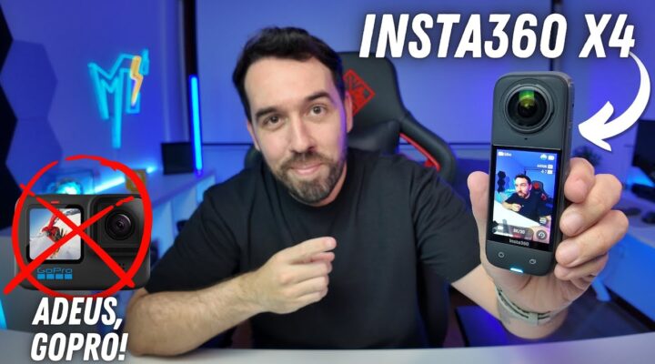 ADEUS GoPro – INSTA360 X4 É A MELHOR ACTION CAM DE 2024