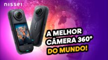 Insta360 X5: A MELHOR CÂMERA 360° do MUNDO!