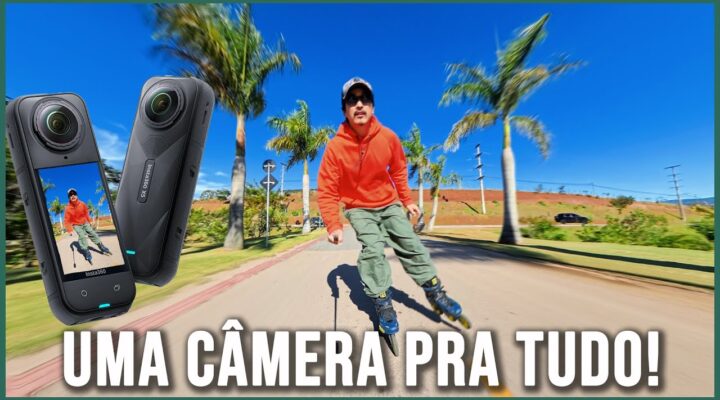 Review Insta360 X5 ela está ABSURDA! Câmera 360 com várias funções diferenciadas!